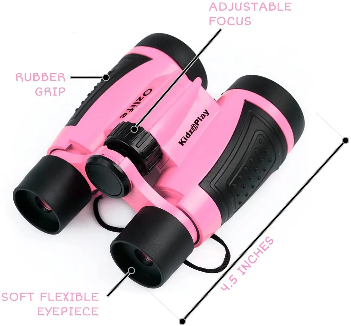 Adventure Outdoor Exploration Kit Children Toy Binoculars Flashlight Compass Fox Whistle Magnifying Glass Backpack Great Kids