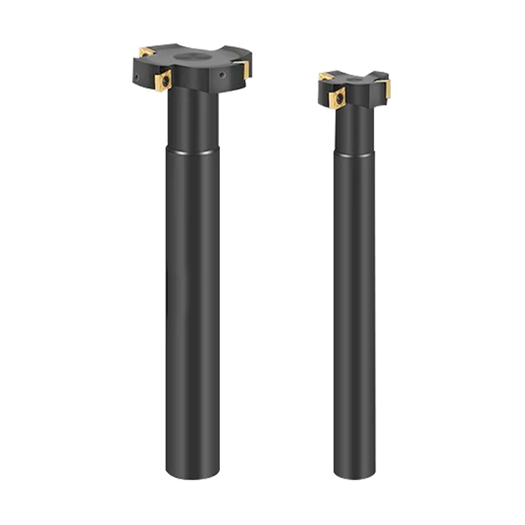 HTS T-shaped milling cutter CNC machining center slotting straight shank  Milling Cutting Tools