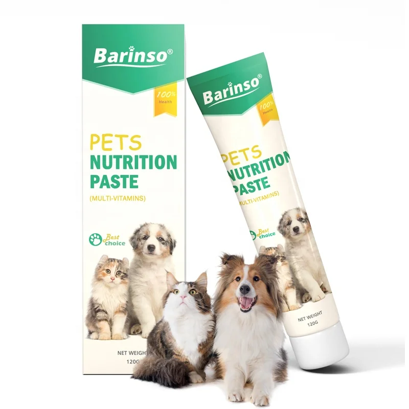 Customize Pet Multifunctional Nutrition Paste Supplement Dog&Cat Daily Vitamins Supplement High Calorie