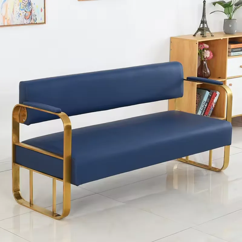 Hot sale solon Waiting Chair Office Reception Chair Hairdressing Bench