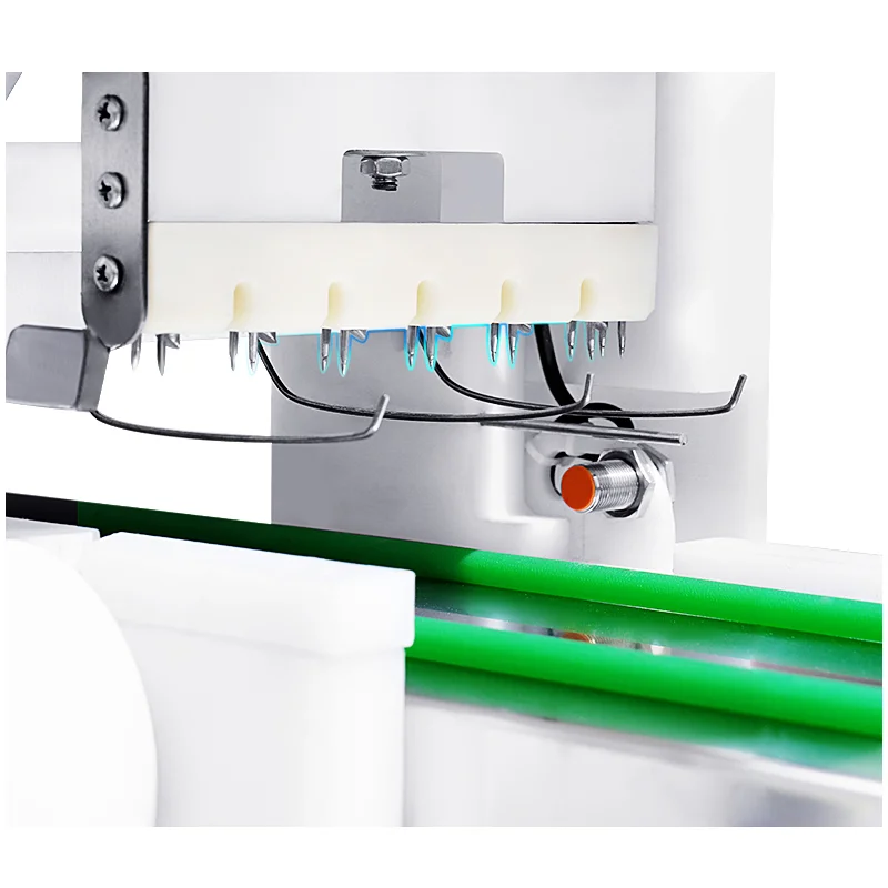 High Efficiency 2200strings/h Satay Meat Skewer Machine Meat Slicer Skewering Machine For Barbecue