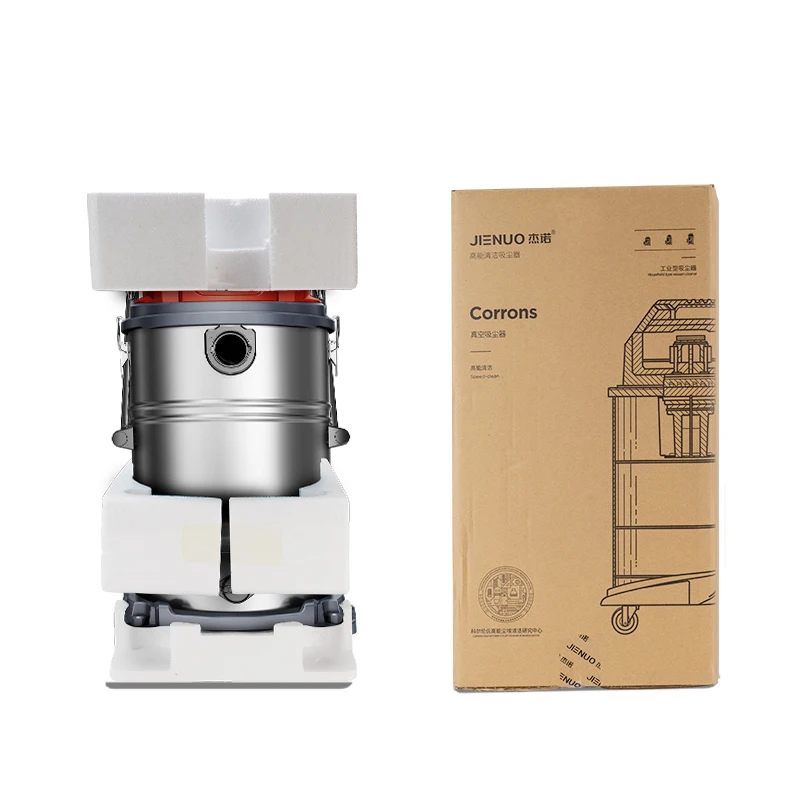 80L Stainless Steel Robot Wet And Dry Aspiradoras Professional Industrial Vacuum Cleaner