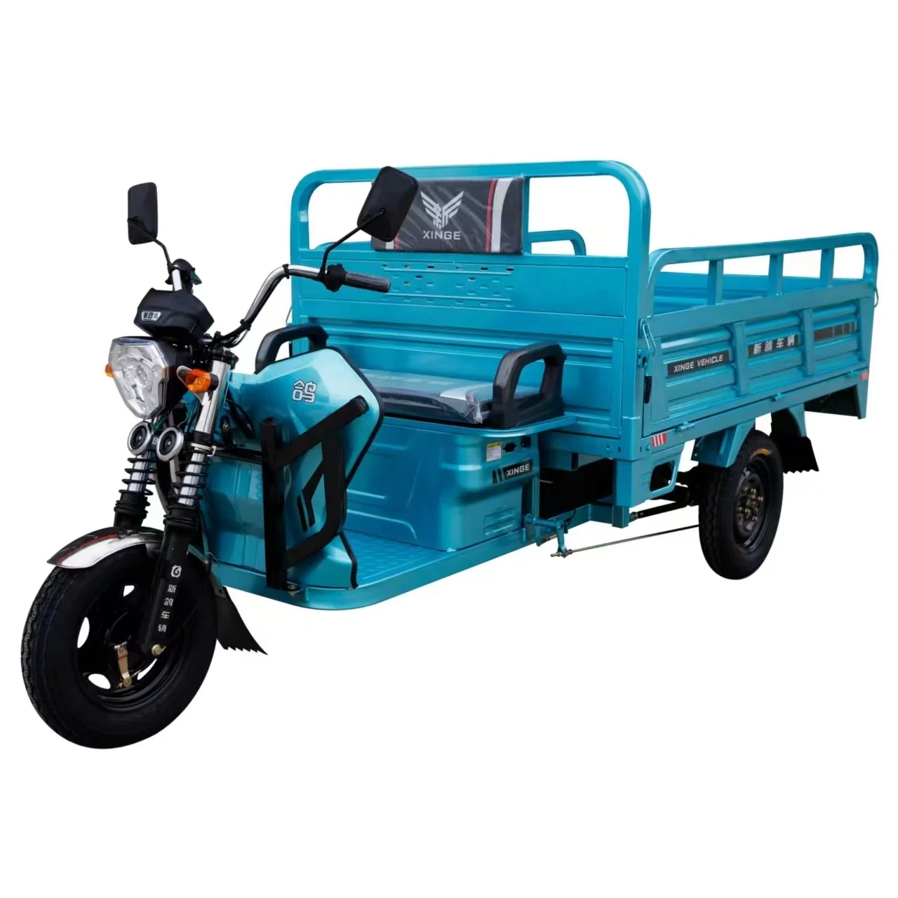 Factory direct sale 1200w super power adult electric cargo three wheel motorcycle