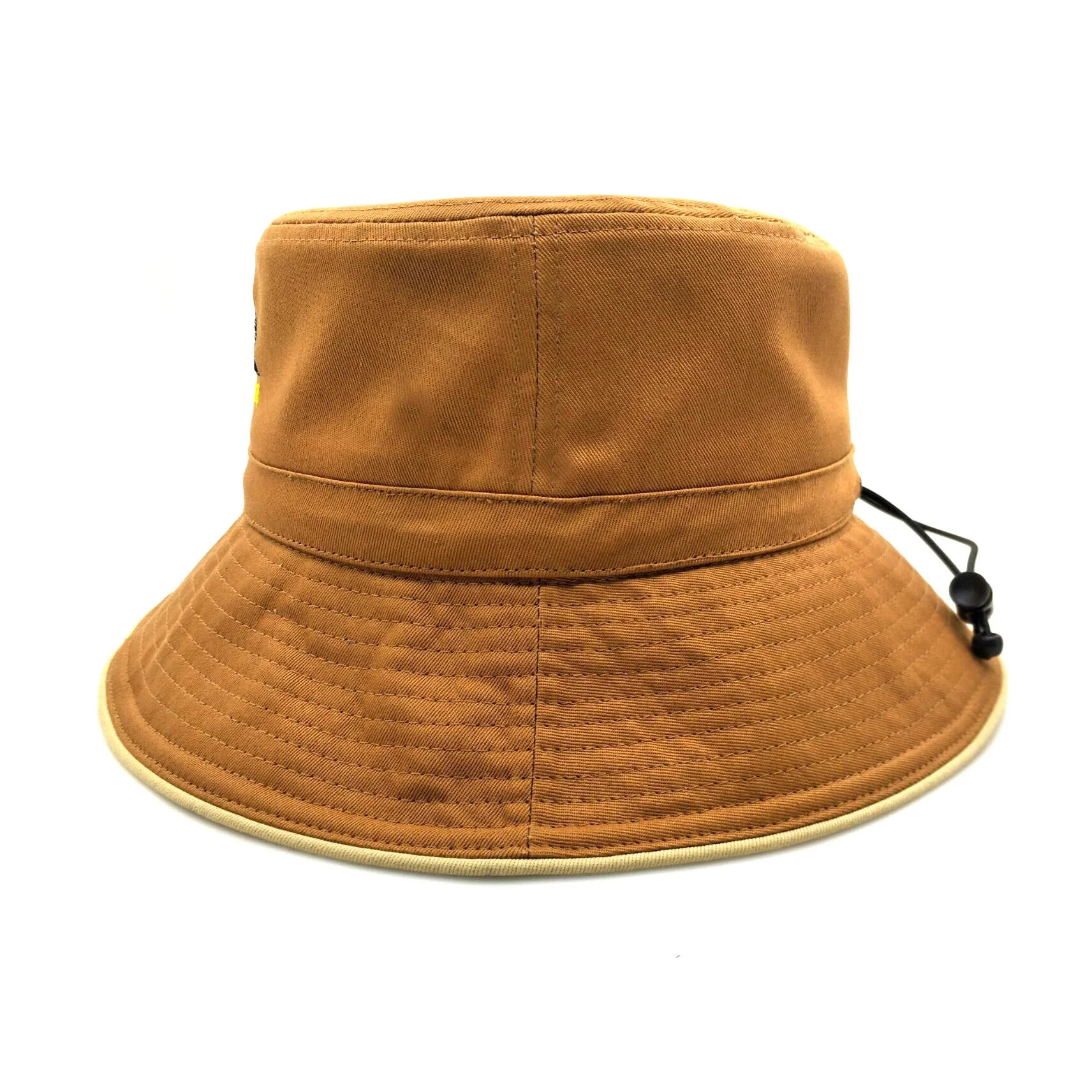 Factory customization fashion cotton car embroidery bucket hat woven label adjustment caps