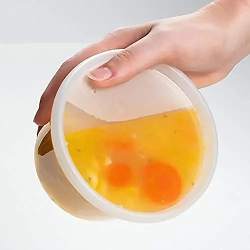 32 oz deli container clear plastic round cups takeout disposable food container