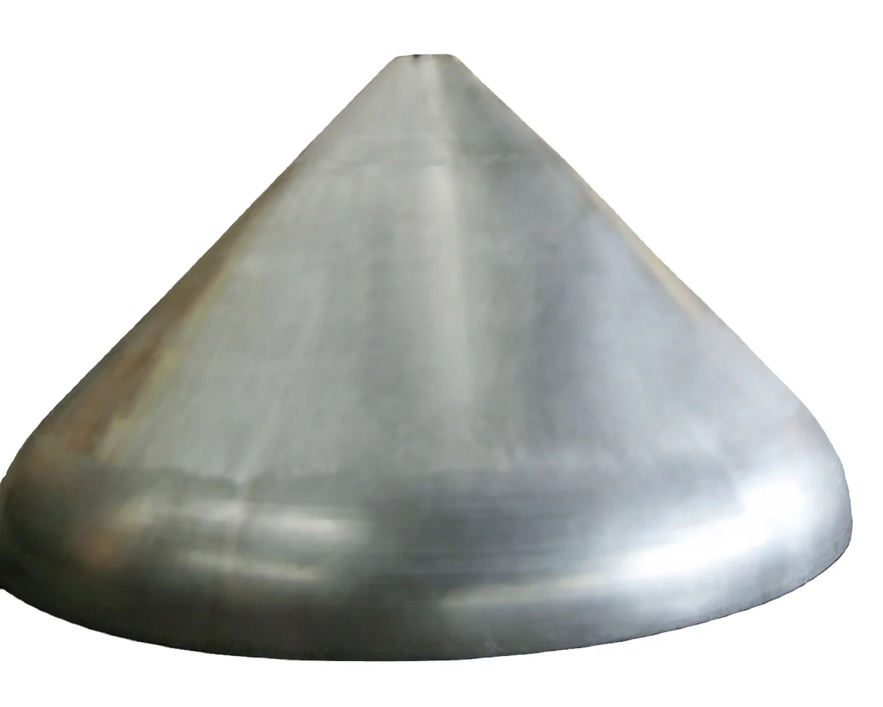 Large end inner diameter 800mm, small end 600mm, thickness 10mm conical head