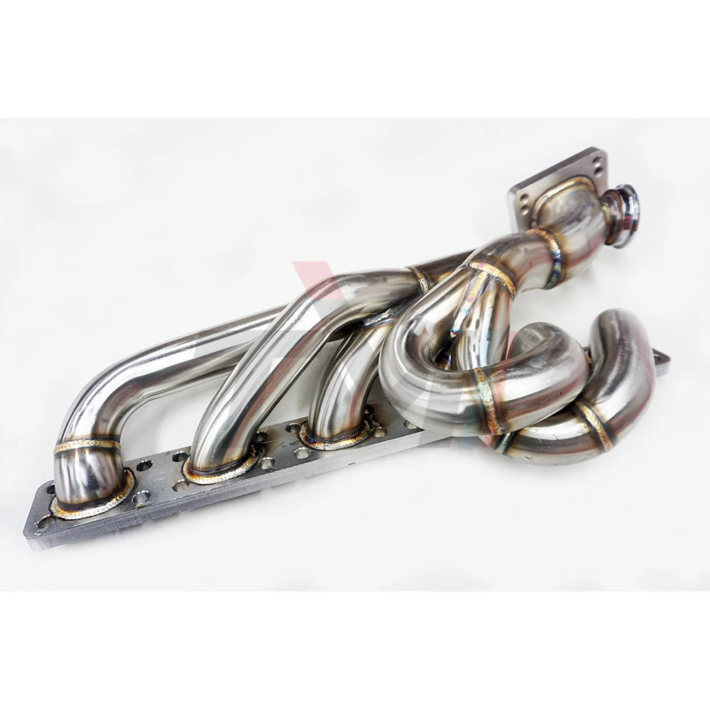 TM performance SS304 3.0mm thick Top Mount Exhaust M50 Manifold For M52 S50 S52 E36 E39 T3/T4 1990-2001