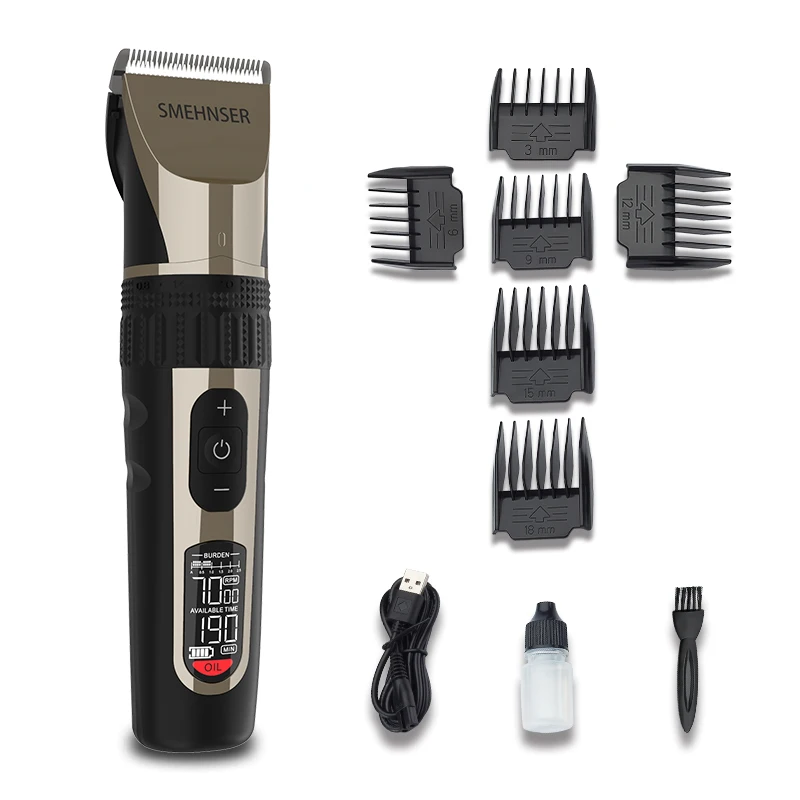  D5 SMEHNSER solo trimmer professional rechargeable electric barber cordless hair clippers for men trimer cutter