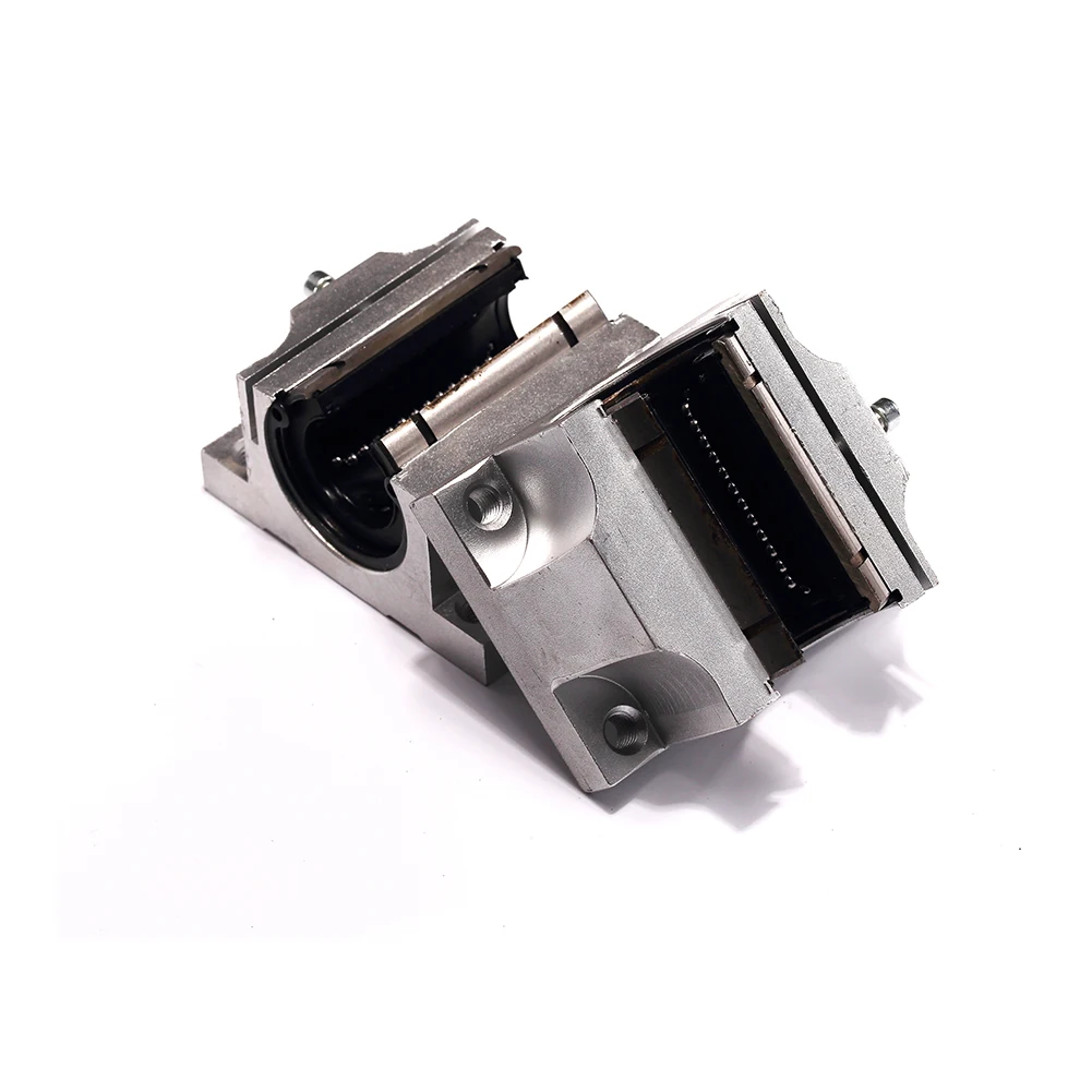 4 pcs Linear Slider TBR16 and 2pcs 800mm Length Aluminum Support Cylindrical Linear Guide
