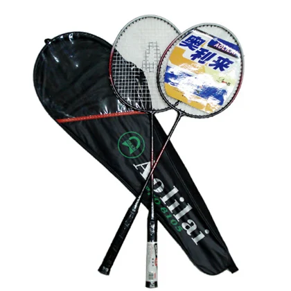New Style High Quality Different Colors Customized Bag Custom OEM Full Carbon Graphite Badminton Racket Raqueta De Badminton