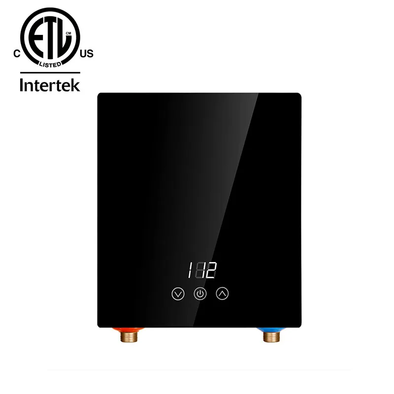 6.5KW Small Electric Tankless Water Heater 240V Mini Under Sink instant electric shower water heater