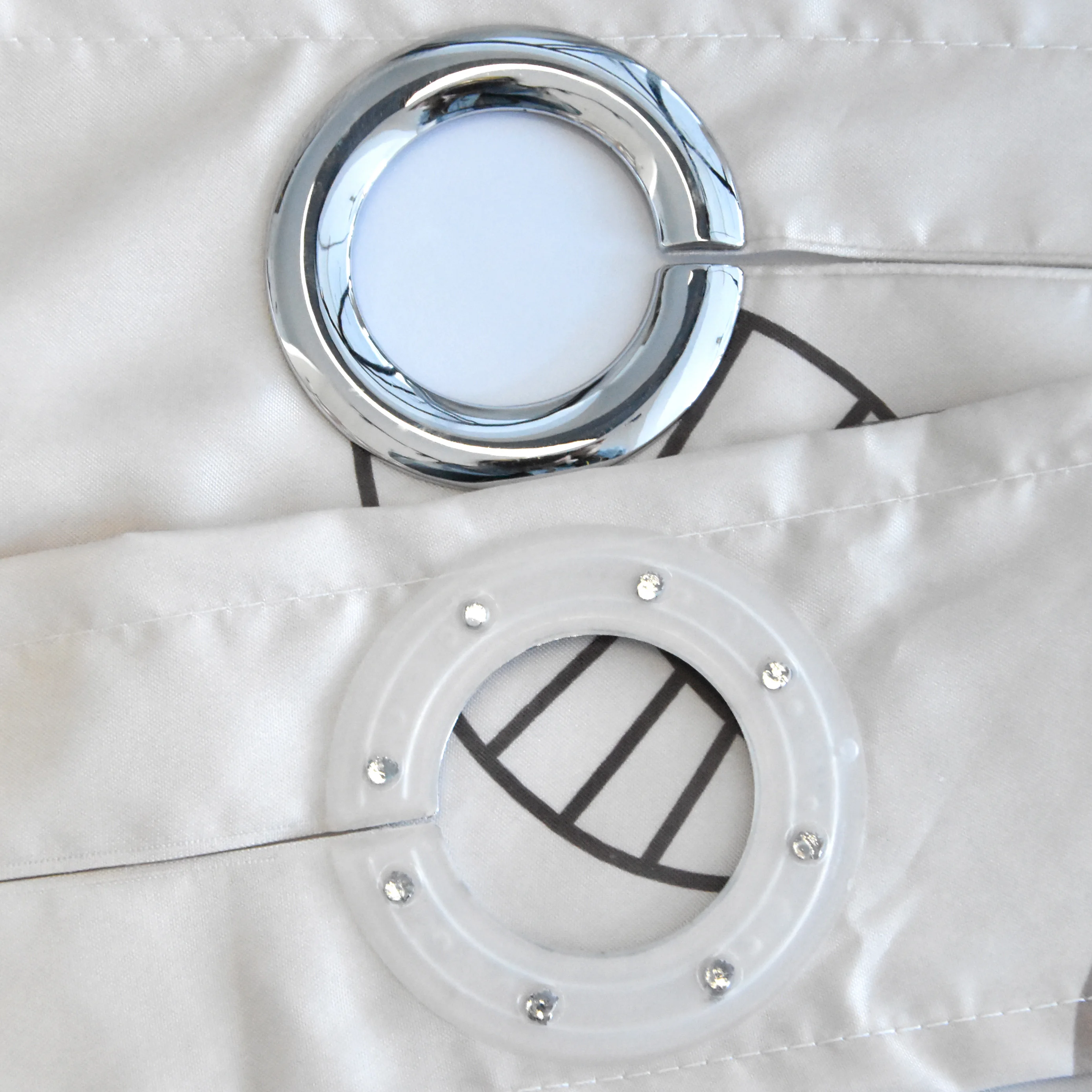 Hookless Waterproof Fabric Wholesale Leaves Printed Shower Curtain For Bathroom