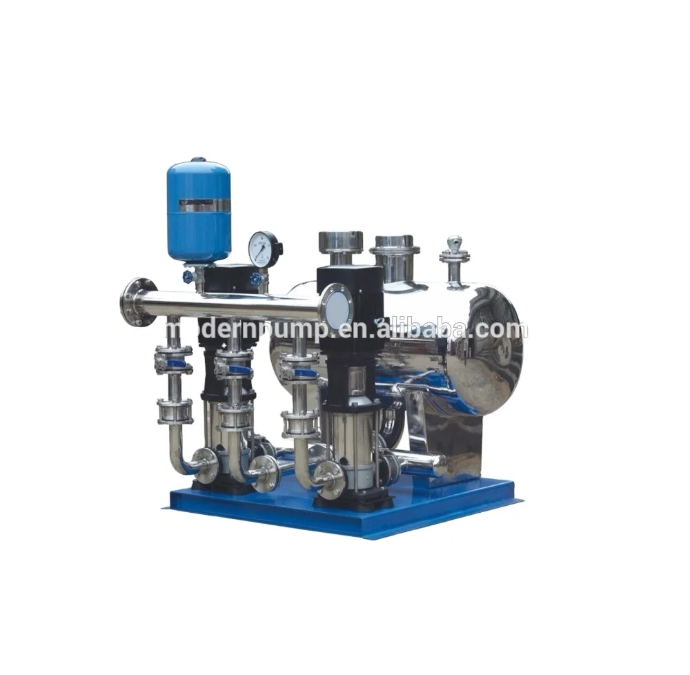 High Pressure Electric/Hydraulic Water Pump Multistage Booster with Pressure Switch for Water Supply 0.37kW-37kW Power Output