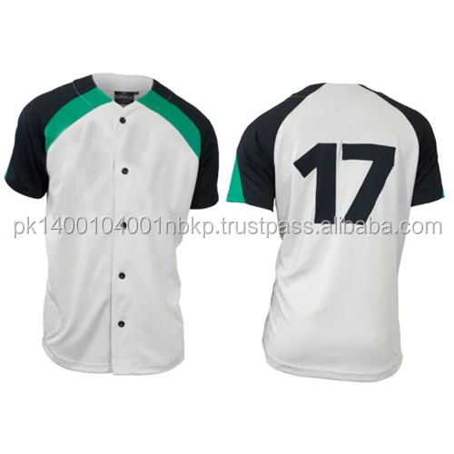 
factory high quality baseball jersey black 