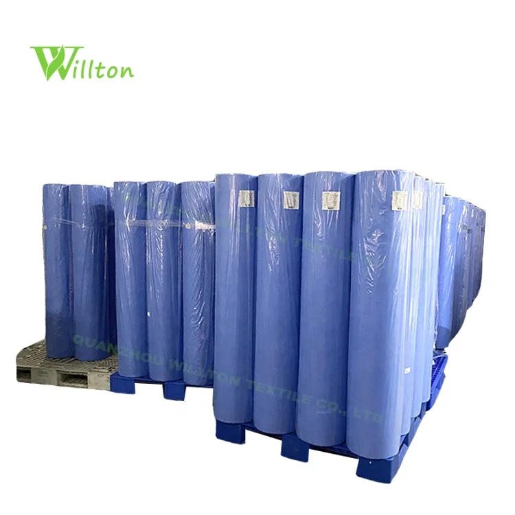 Antistatic PP Telas SMS 45 gr SMMS Polypropylene Nonwoven Fabric SMS nonwoven fabric