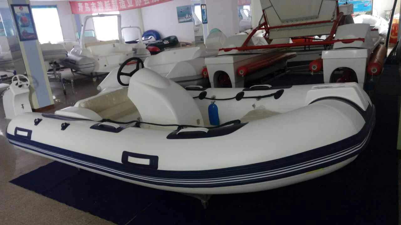 RIB390 13Ft OEM ПВХ материал корпуса 4-6 человек гребная лодка с ручным насосом наружная надувная рыбацкая