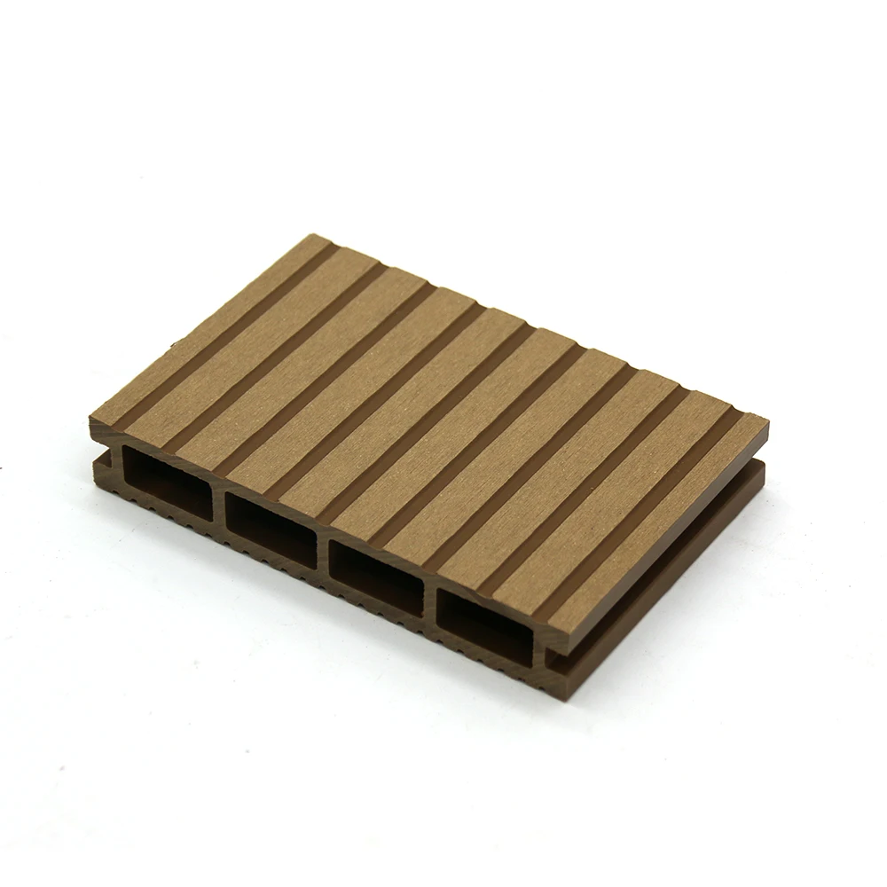 Outdoor Raw Material Anti-uv Wood Plastic Composite Decking Timber Wpc Decking