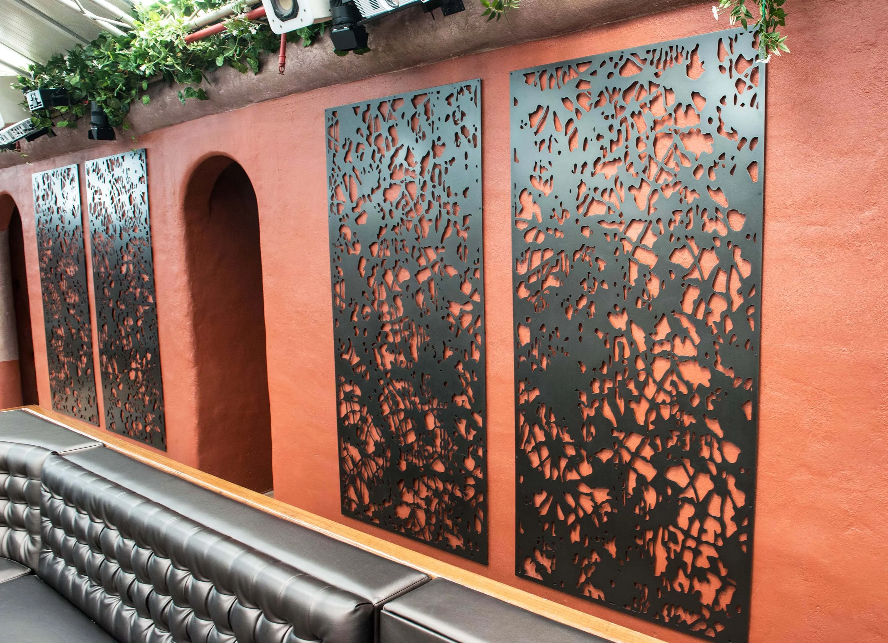 Facade Panel aluminum laser cut screen External Cladding Curtain Wall