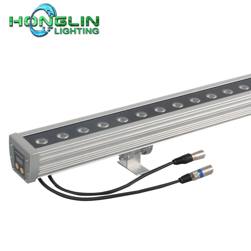 RGBW DMX512 led wall washer  architectural linear bridge outdoor wall washer