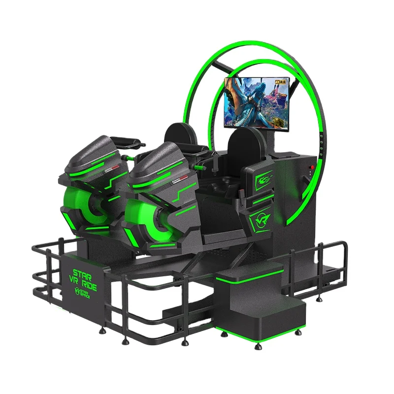 Star Space VR 9D VR Simulator Flight Simulator  play station 5 racing simulator cockpit VR Arcade Hall Rides