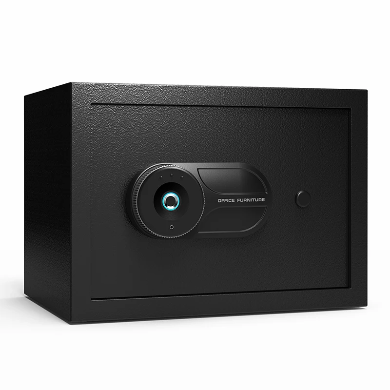 New excellent digital electronic fingerprint passward portable metal smart safe box