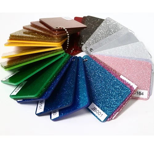 
Plexiglass types pearl golden mica pattern marble gold glitter acrylic sheet 