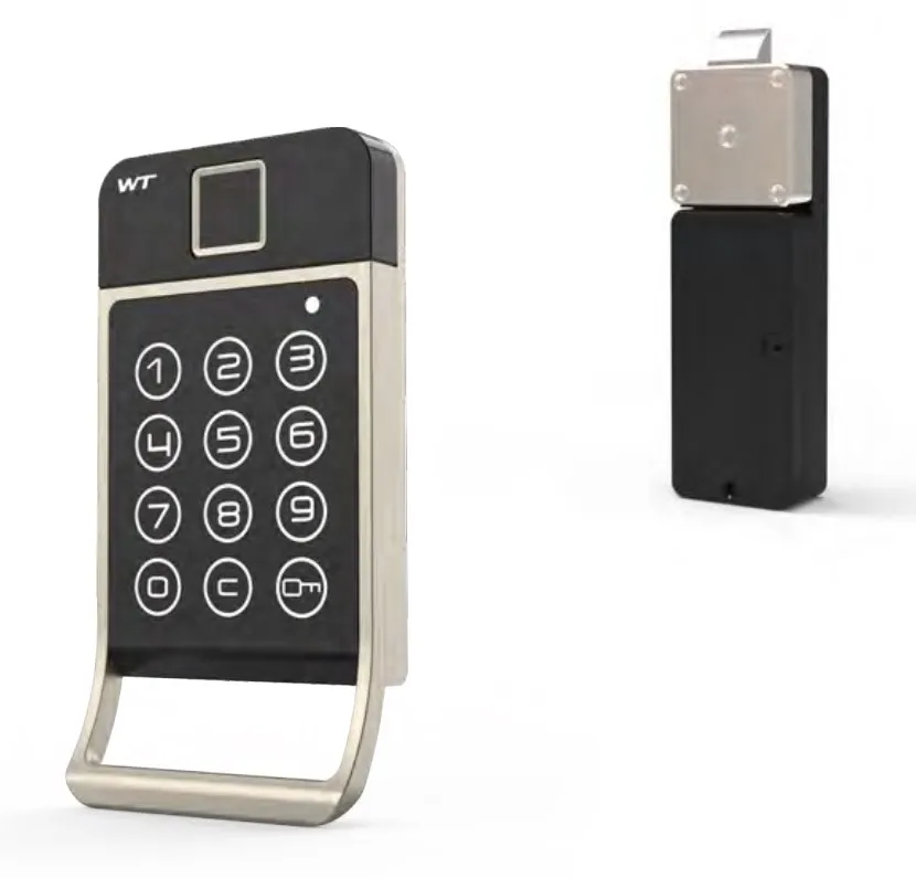 Gym digital magnetic metal cabinet door lock keypad door lock