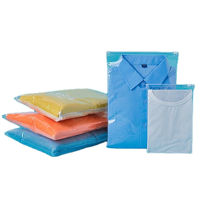 custom logo black frosted zipper bag biodegradable packaging bags clothing  plastic pvc zipper bag for package
