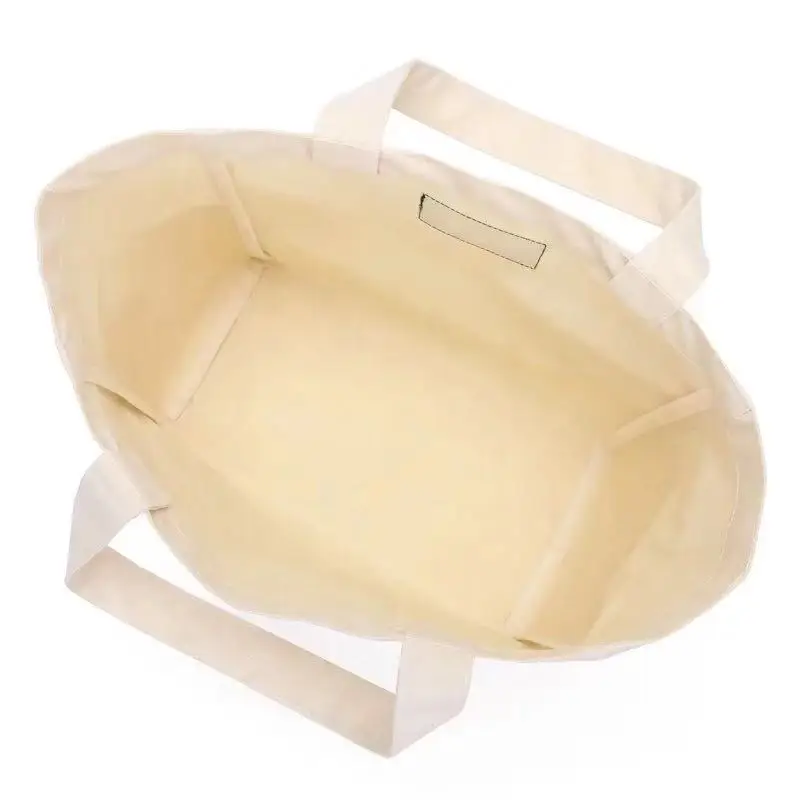 High-Quality Women Men Handbags Canvas Tote bags Reusable Cotton grocery High capacity Shopping Bag