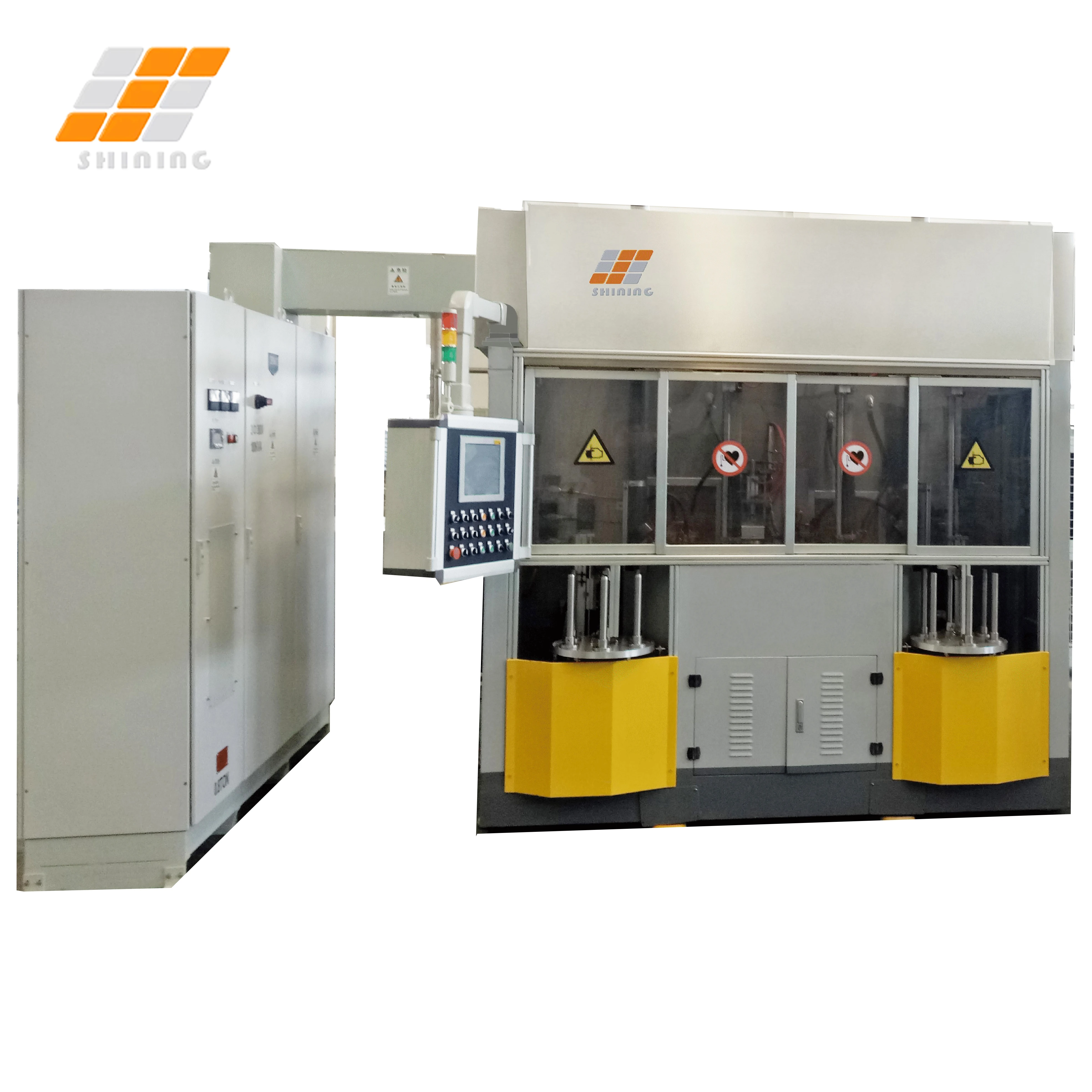 Induction hardening heating treatment machine, CNC auto Gear quenching machine hardening automatic line