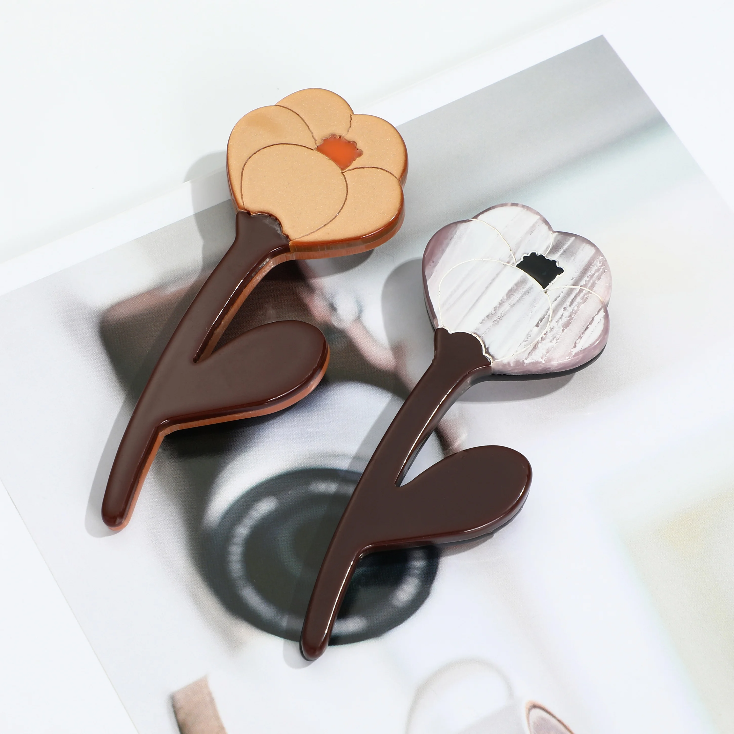 Mixed Shapes Crystal Rhinestone Brooches Brooch Flower Brooches