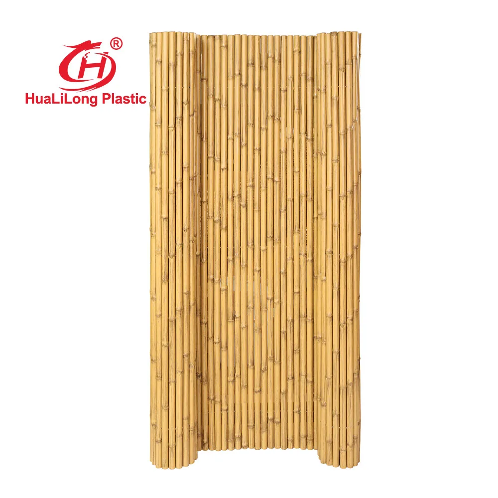 Foundry screening fence rolls garden restaurant bamboo fence rolls