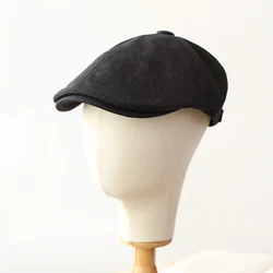 Винтажные шерстяные береты, шапки, кепки, спортивные береты с логотипом на заказ, кепка для Бейкера, модная кепка газетчика, кепки