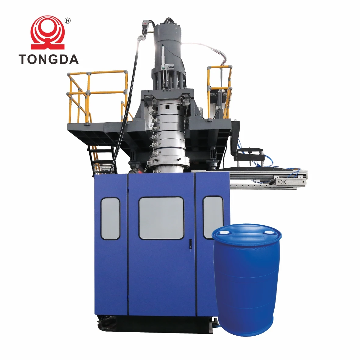 TONGDA TDB120F полностью автоматический 100 л пластиковый барабан ведро выдувная формовочная машина