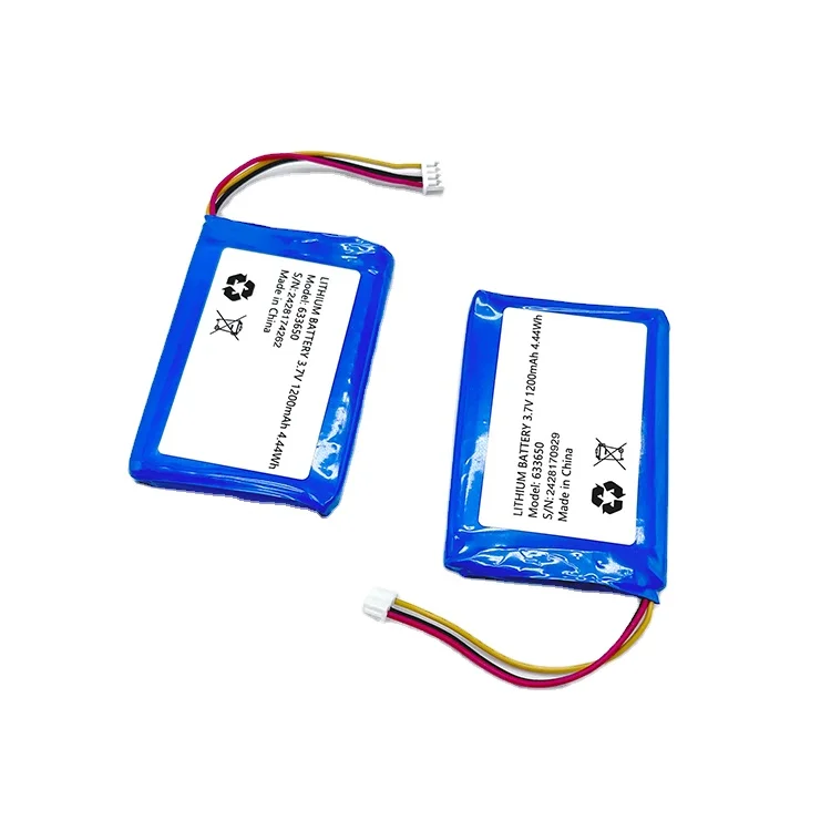 CE/UN38.3 Certified Li-PO 3.7V 1200mAh Factory Price Lithium Polymer Battery For UPS Toy Wearable Device