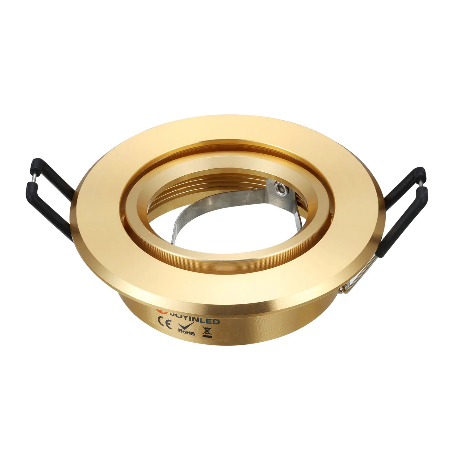 
Round Led Trimless Downlight Aluminum GU10 Led Bulb Housing For LED Ceiling Light Trim 