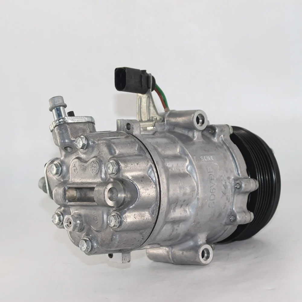 for VW OEM SD6V12 Car AC Compressor Polo Derby Vento-IND SKODA FABIA RAPID New 12V Volta 14339N 6RF820803A 6RF820803B 6R0820803A