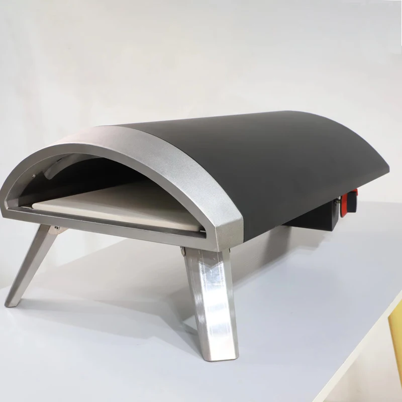 Portable commercial out door backyard mobile 12 inch gas pizza oven for sale