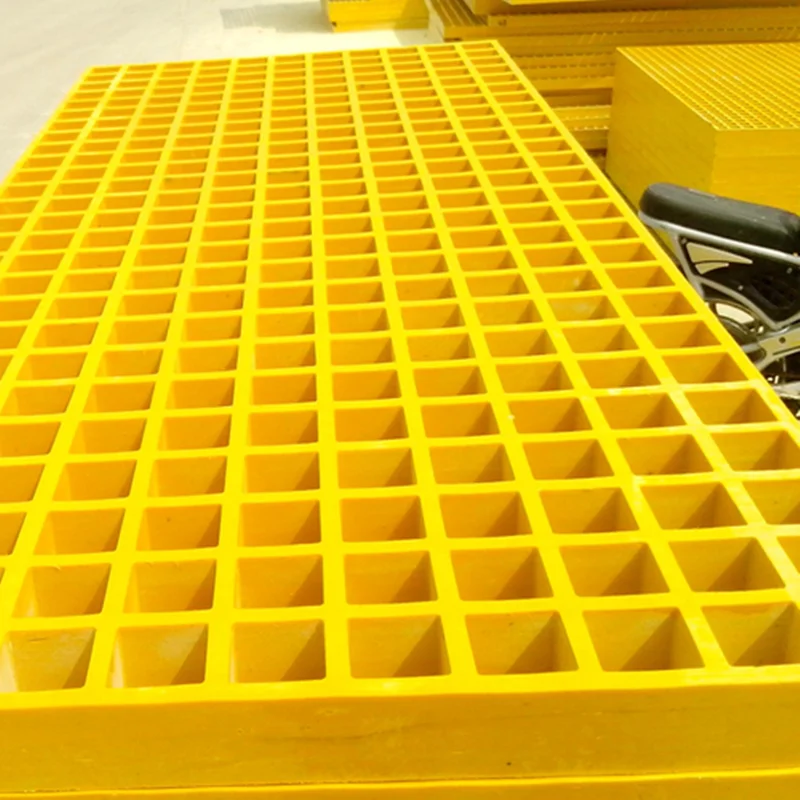 Plastic FRP Grating Sheet Floor Walkway