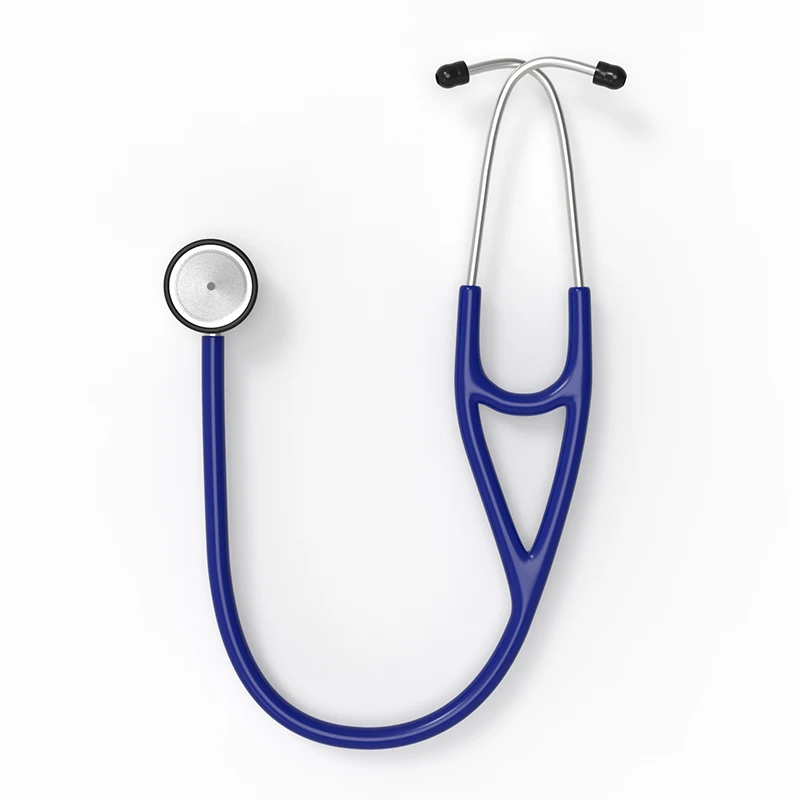 
Good Price Blue Medical Cardiology Stethoscope 