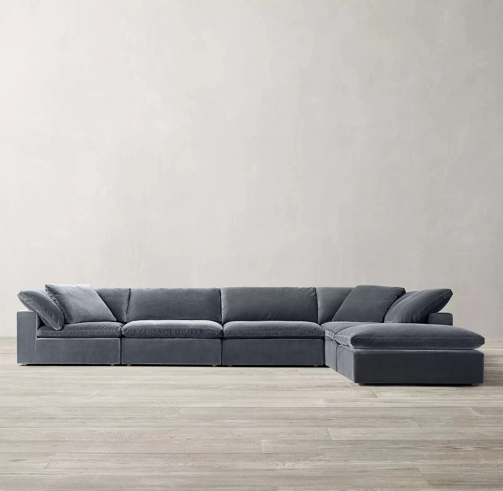 High end indoor sofa home furniture custom color soft modular sectional living room sofas