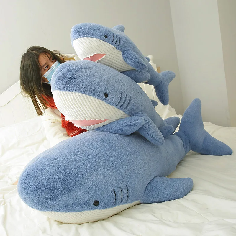 Wholesale baby soft toy custom cute kawaii sea animal soft whale shark plush toys