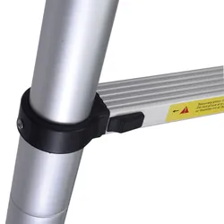 2022 New stable folding ladder Stainless steel telescopic ladders step ladder