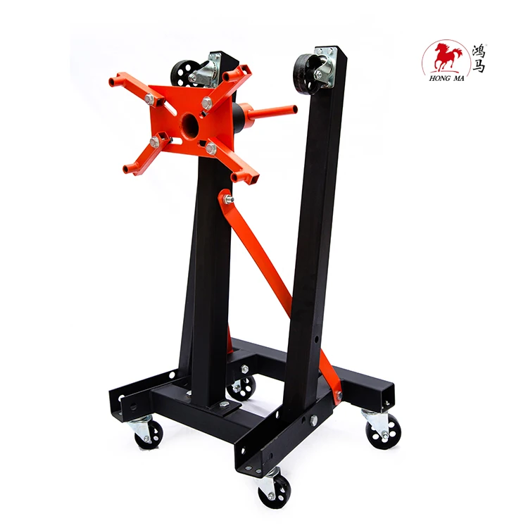 Workshop Auto Tools Automotive Rotating Manufacture Engine Stand For Auto Repairing And Assembly