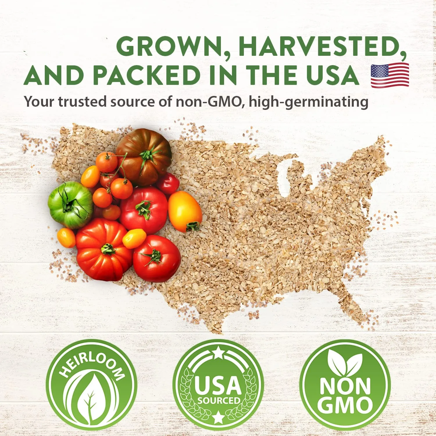 HOME GROWN Heirloom Non-GMO Tomato for Planting