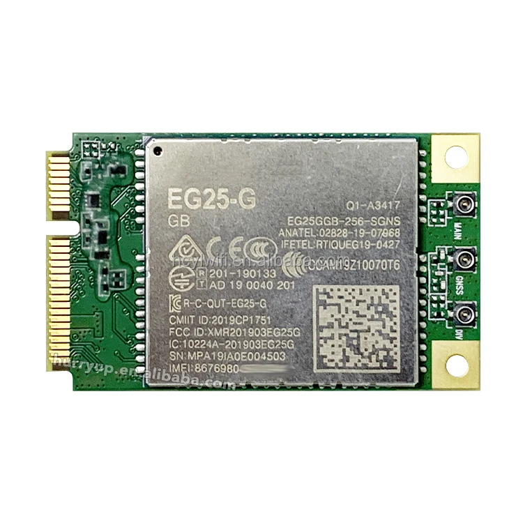 Оригинальный Quectel LTE Cat 4 модуль 4G IoT M2M EG25-G EG25 EC25G EG25GGB-256-SGNS PCIE со слотом для sim карты фрезерный станок
