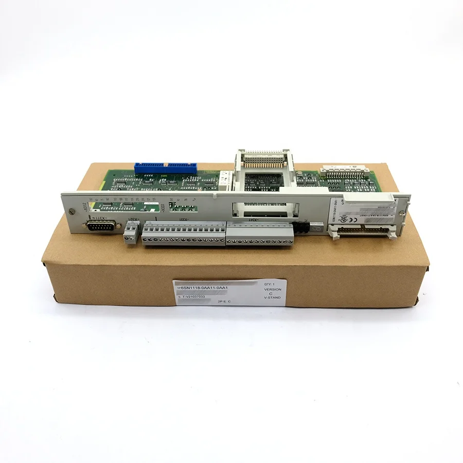 Nice price original siemens 6SN1118-0AA11-0AA1 simodrive 611-A closed-loop plug-in control unit