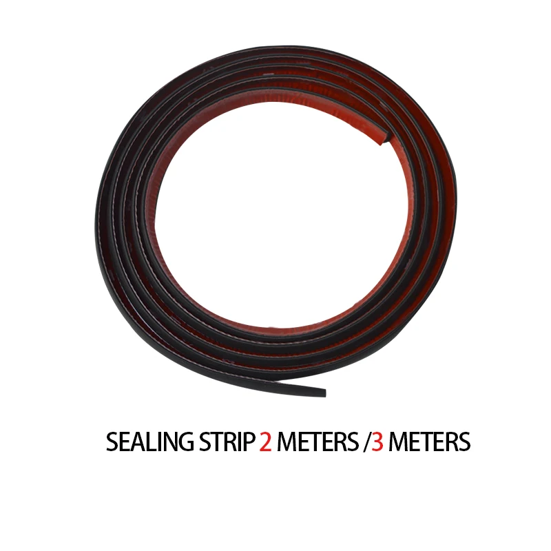 Y Shape Rubber Seal Strip Auto Rear Window Decorative For Hatchback SUV Car Windshield
