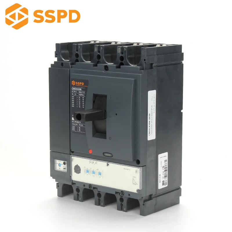  Китайский производитель фабрика MCCB 4p NSX 630amp автоматический выключатель в литом