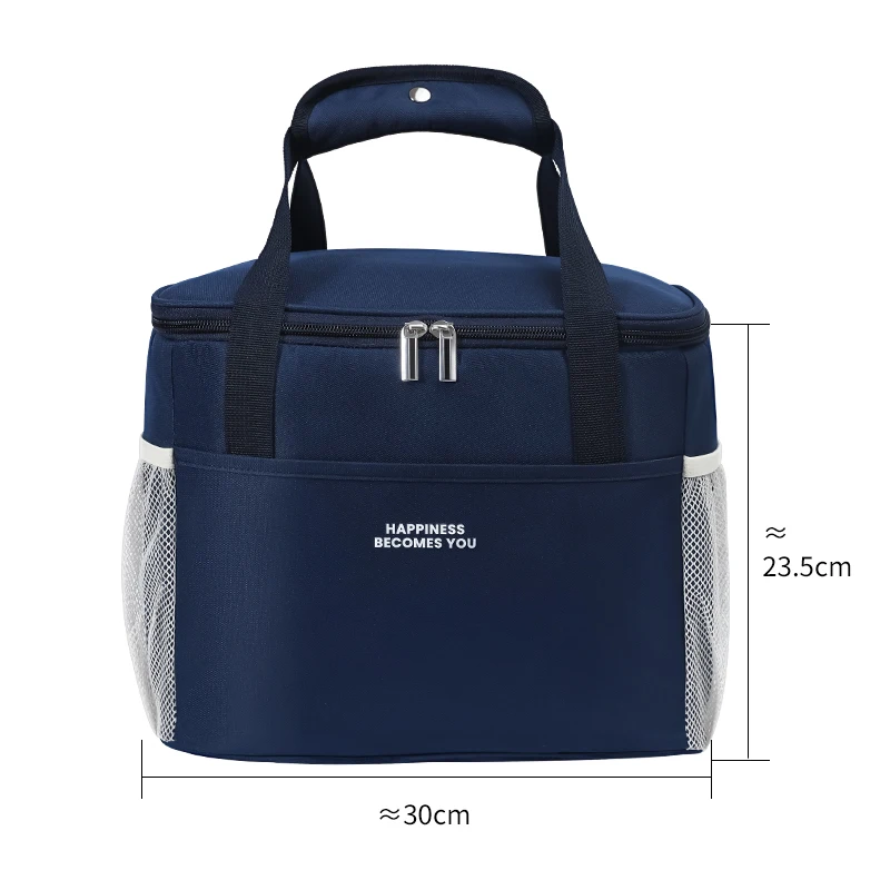 Customized logo Oxford fabric food delivery Insulated Thermal Cooler Bag Picnic insulation Lunch Bag